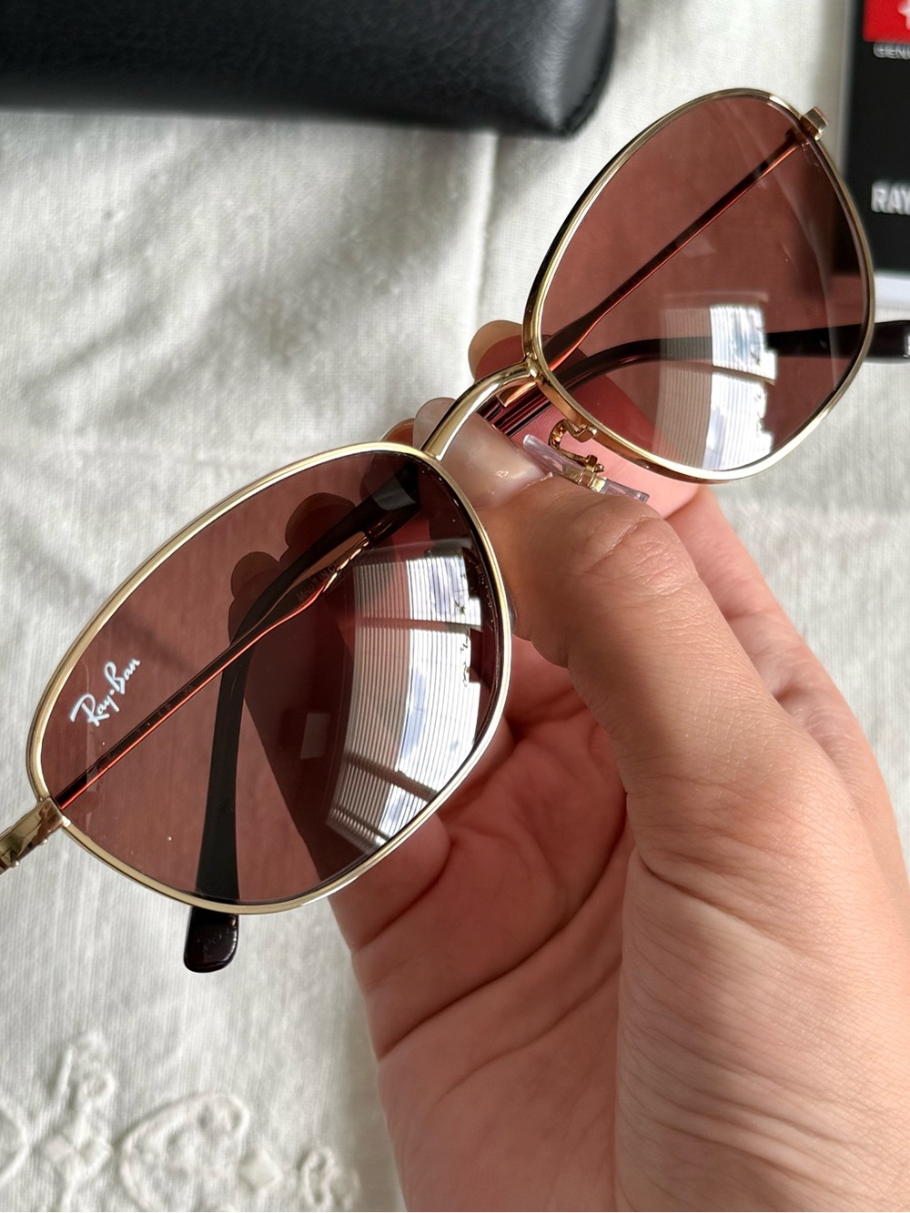 Ray-Ban RB3749 Gold/Red Women's Sunglasses